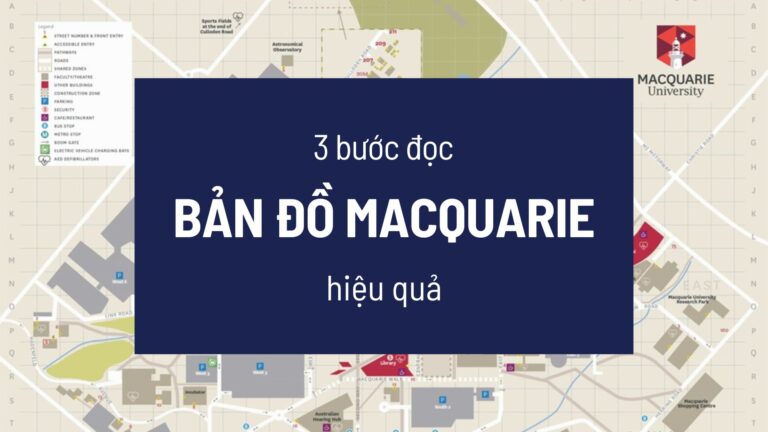 3 bước đọc bản đồ Macquarie dễ dàng